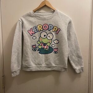 Sanrio Keroppi Winking Hybrid Sweatshirt